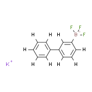 3-联苯基三氟硼酸钾结构式