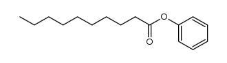 phenyl decanoate结构式