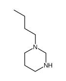1-n-butylhexahydropyrimidine Structure