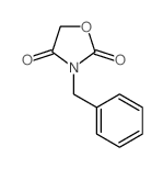 2,4-Oxazolidinedione,3-(phenylmethyl)-结构式