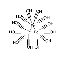 iron dodecacarbonyl Structure