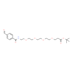 Ald-Ph-PEG4-Boc结构式