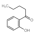 1-(2-hydroxyphenyl)pentan-1-one structure