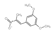 (E)-1,3-二甲氧基-5-(2-硝基丙-1-烯-1-基)苯结构式