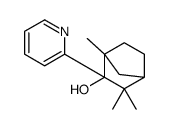 (1S,3R,4R)-2,2,4-trimethyl-3-pyridin-2-ylbicyclo[2.2.1]heptan-3-ol结构式