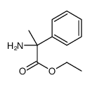 Ethyl 2-amino-2-phenylpropanoate结构式