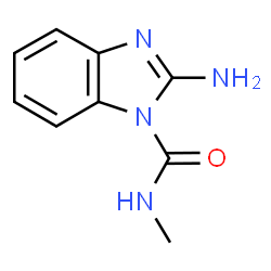 1H-Benzimidazole-1-carboxamide,2-amino-N-methyl-(9CI) Structure