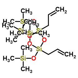 二烯丙基四-三甲基硅氧基二硅氧烷结构式