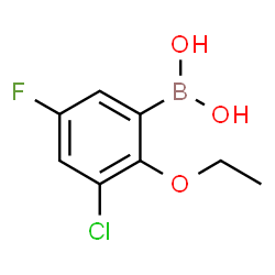 3-Chloro-2-ethoxy-5-fluorophenylboronicacid picture