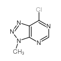 7-氯-3-甲基-3H-1,2,3-噻唑并[4,5-D]嘧啶结构式