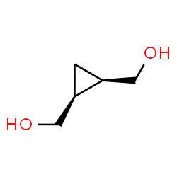 [(1S,2R)-rel-2-(羟甲基)环丙基]甲醇结构式