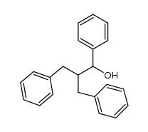 (+/-)-1-hydroxy-1.3-diphenyl-2-benzyl-propane结构式