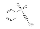 Benzene,(1-propyn-1-ylsulfonyl)- Structure
