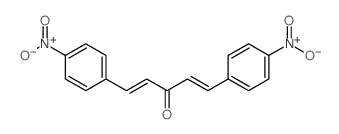 (1E,4E)-1,5-bis(4-nitrophenyl)penta-1,4-dien-3-one结构式
