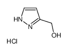 (1H-PYRAZOL-3-YL)METHANOL HYDROCHLORIDE Structure
