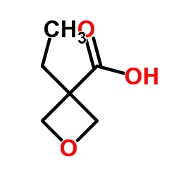 3-Ethyl-3-oxetanecarboxylic acid Structure