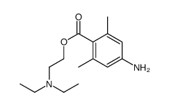 2-(diethylamino)ethyl 4-amino-2,6-dimethylbenzoate Structure