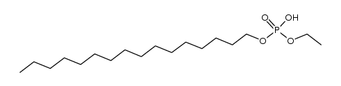 phosphoric acid ethyl ester hexadecyl ester结构式