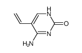 2(1H)-Pyrimidinone, 4-amino-5-ethenyl- (9CI) Structure