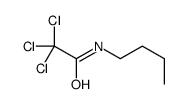 N-butyl-2,2,2-trichloroacetamide Structure