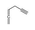 hexa-1,2-dien-5-yne结构式