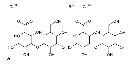 Calcium bromolactobionate structure