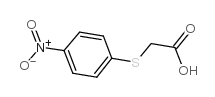 2-[(4-硝基苯基)磺酰基]乙酸结构式