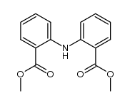 dimethyl 1,1'-diphenylamine-2,2'-dicarboxylate结构式