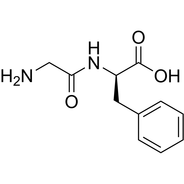 甘氨酰-D-苯丙氨酸结构式