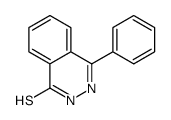 4-苯基-二氮杂萘-1-硫醇结构式
