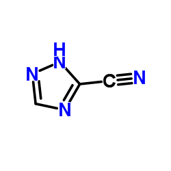 3-氰基-1,2,4-三氮唑结构式