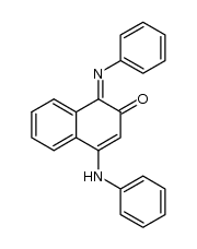 4-anilino-[1,2]naphthoquinone-1-phenylimine Structure