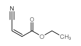 顺式-beta-氰基丙烯酸乙酯结构式