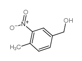 4-甲基-3-硝基苯甲醇结构式