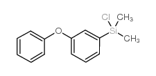 chloro-dimethyl-(3-phenoxyphenyl)silane结构式