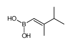[(E)-2,3-dimethylbut-1-enyl]boronic acid结构式