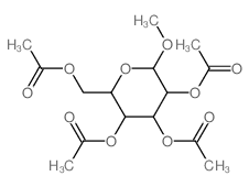 .beta.-D-Mannopyranoside, methyl, tetraacetate picture