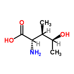 (2S,3R,4S)-4-Hydroxyisoleucine结构式