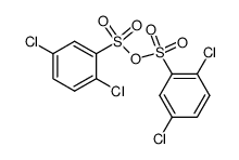 2,5-dichloro-benzenesulfonic acid-anhydride结构式