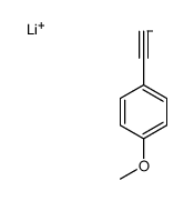 lithium,1-ethynyl-4-methoxybenzene结构式