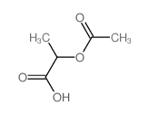 2-乙酰氧基丙酸结构式