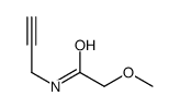 2-methoxy-N-prop-2-ynylacetamide结构式