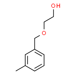 2-[(3-Methylphenyl)methoxy]ethanol Structure