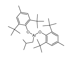 aluminum(i-butyl)(2,6-di-tert-butyl-4-methylphenoxy)2 Structure