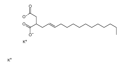 2-十四烷基琥珀酸二钾盐结构式