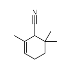 α-Cyclogeranonitrile Structure