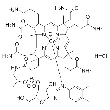 Hydroxocobalamin monohydrochloride picture