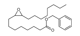benzyl 8-(3-octyloxiran-2-yl)octanoate Structure