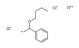(2-butoxy-2-phenylethyl)-dichlorothallane Structure