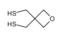 3,3-bis-mercaptomethyl-oxetane Structure
